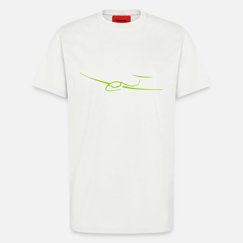 Glider - T-Shirt - made by SPREAD - OFF WHITE