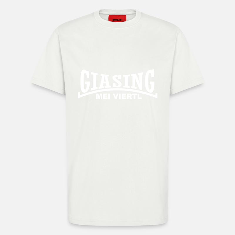Giasing mei Viertl - T-Shirt - made by SPREAD - OFF WHITE