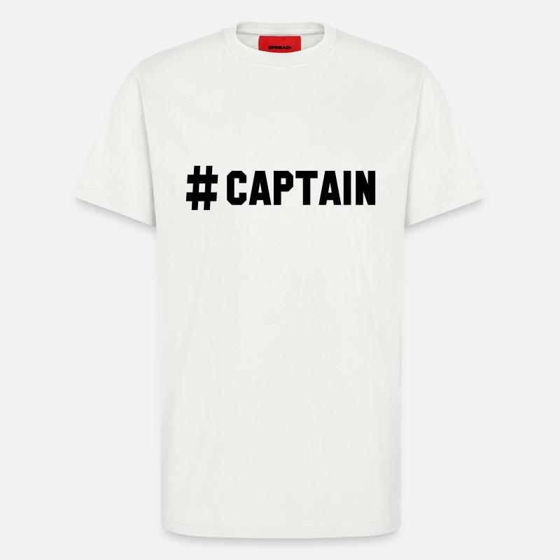 # captain - T-Shirt - made by SPREAD - OFF WHITE