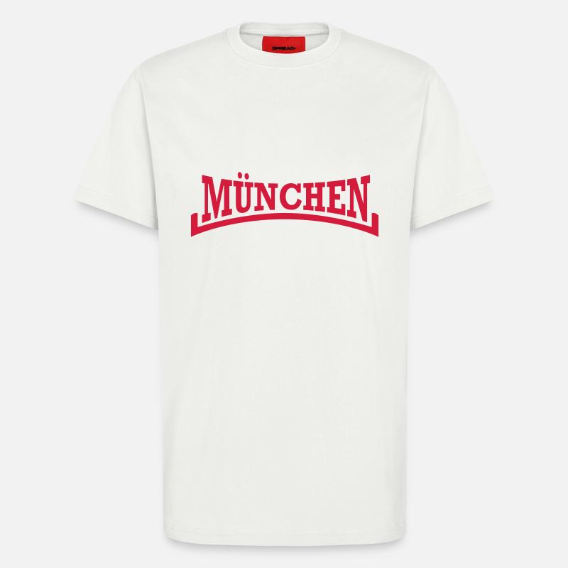 Muenchen Style - T-Shirt - made by SPREAD - OFF WHITE