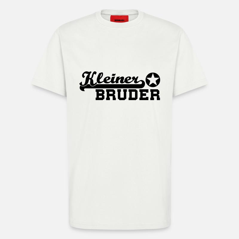 kleiner bruder stern - T-Shirt - made by SPREAD - OFF WHITE