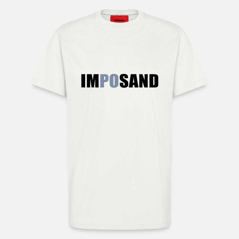imposand - T-Shirt - made by SPREAD - OFF WHITE