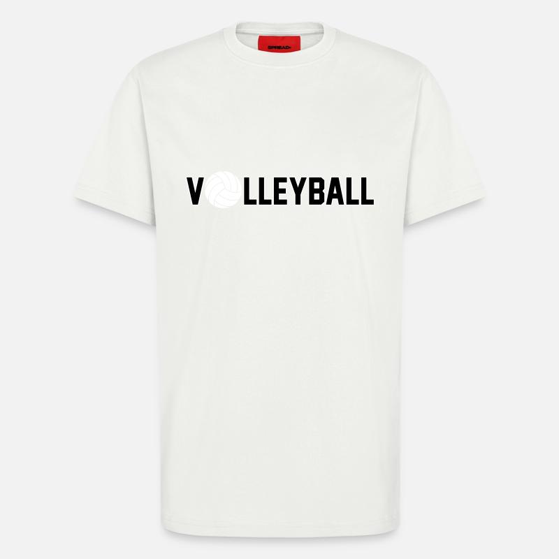 Volleyball - T-Shirt - made by SPREAD - OFF WHITE