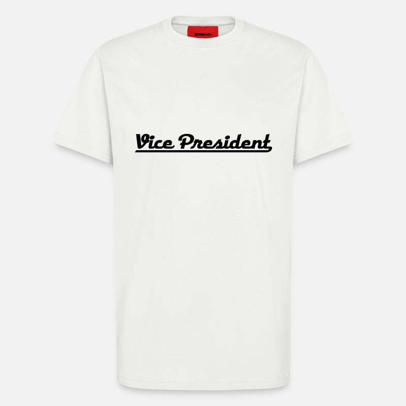 Vice President - T-Shirt - made by SPREAD - OFF WHITE