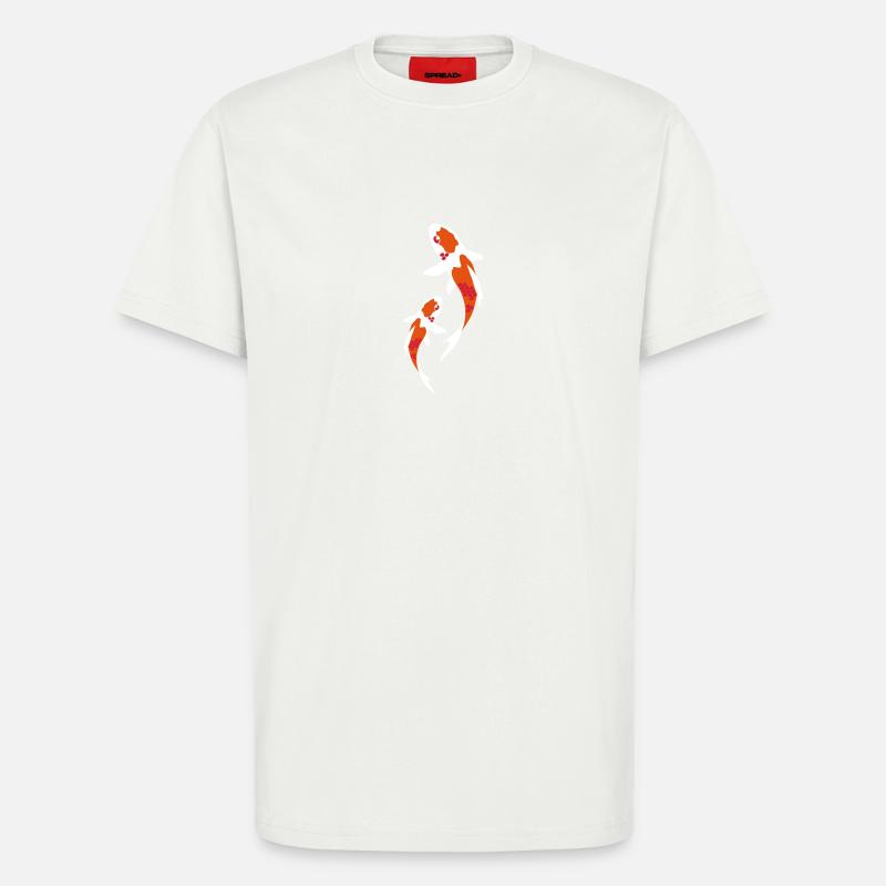 Koi - T-Shirt - made by SPREAD - OFF WHITE