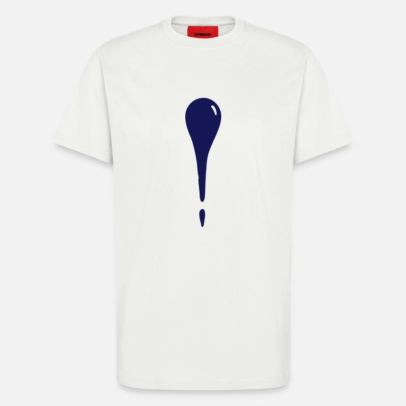 Wassertropfen - Träne - T-Shirt - made by SPREAD - OFF WHITE