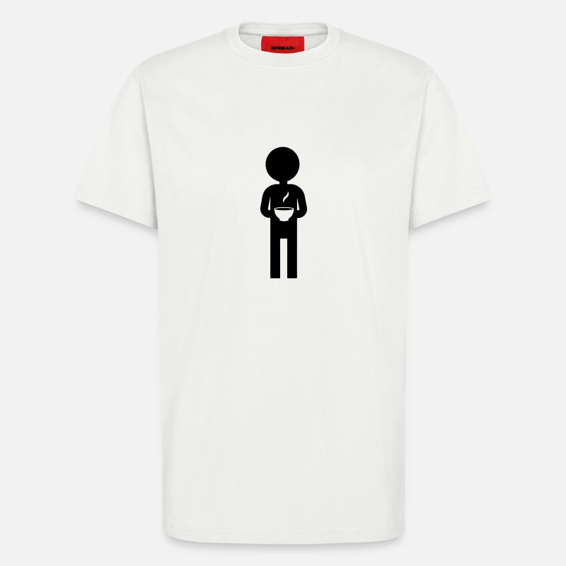 Kaffee Trinken - T-Shirt - made by SPREAD - OFF WHITE