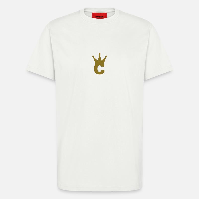 couronne c w22 - T-shirt bio décontracté fabriqué en UE - OFF WHITE