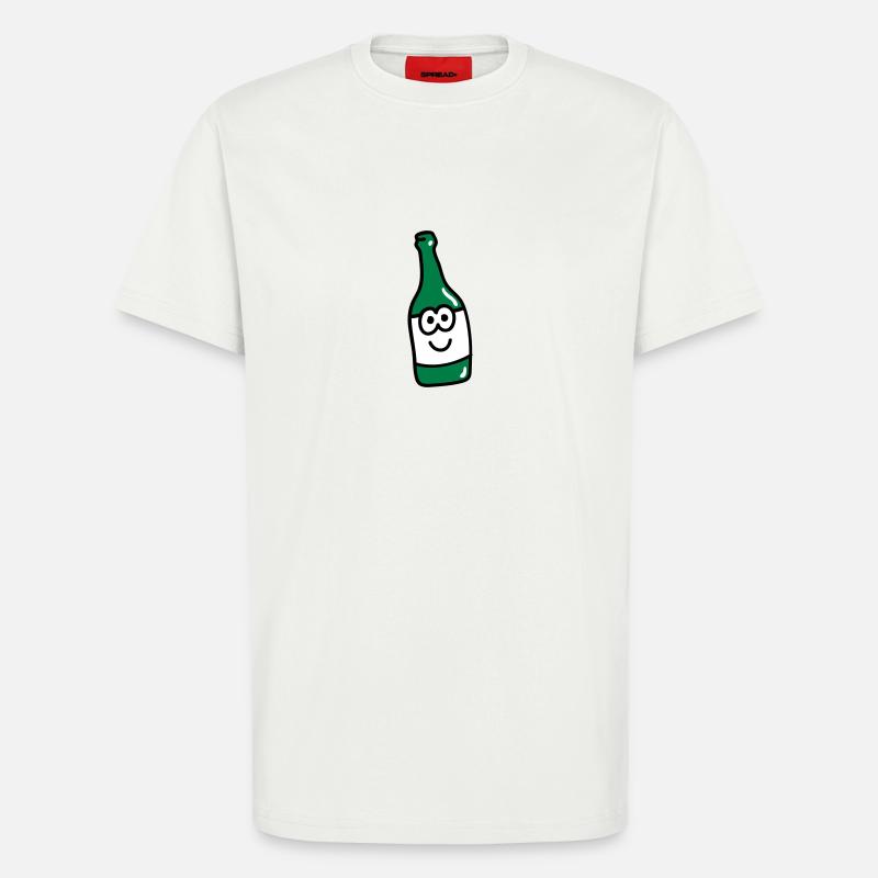 Süße Flasche 3 - T-Shirt - made by SPREAD - OFF WHITE