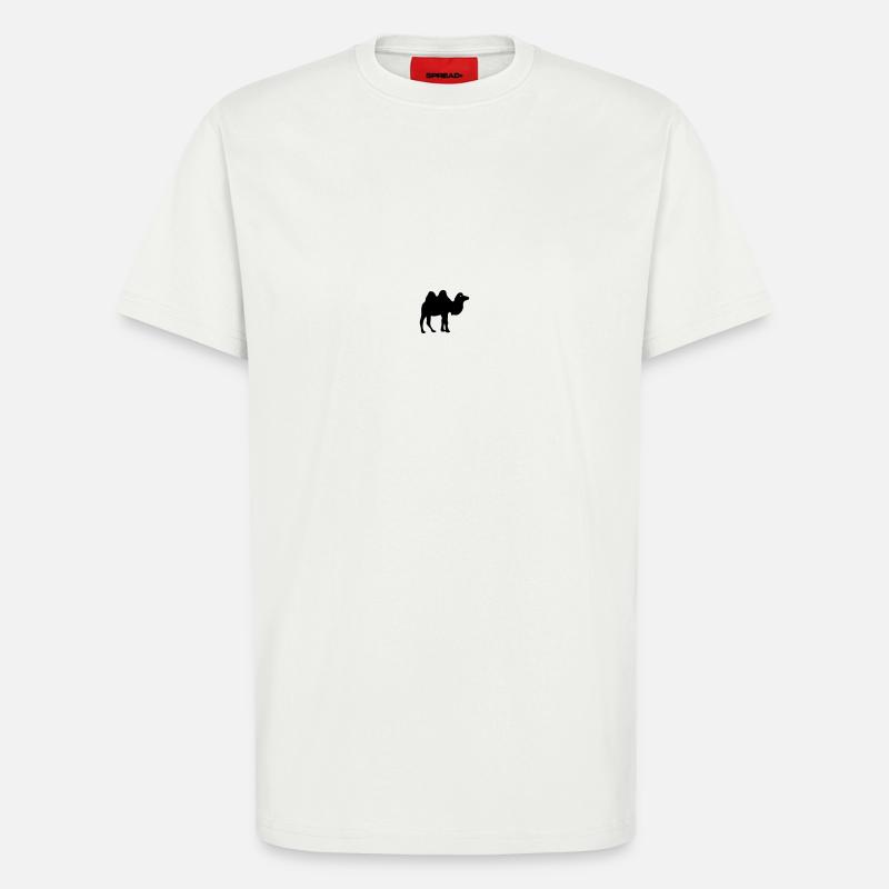 Kamel - T-Shirt - made by SPREAD - OFF WHITE