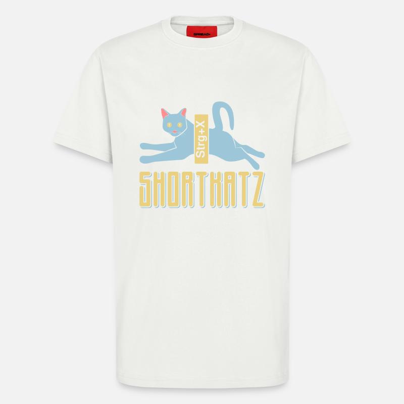 Shortkatz - T-Shirt - made by SPREAD - OFF WHITE