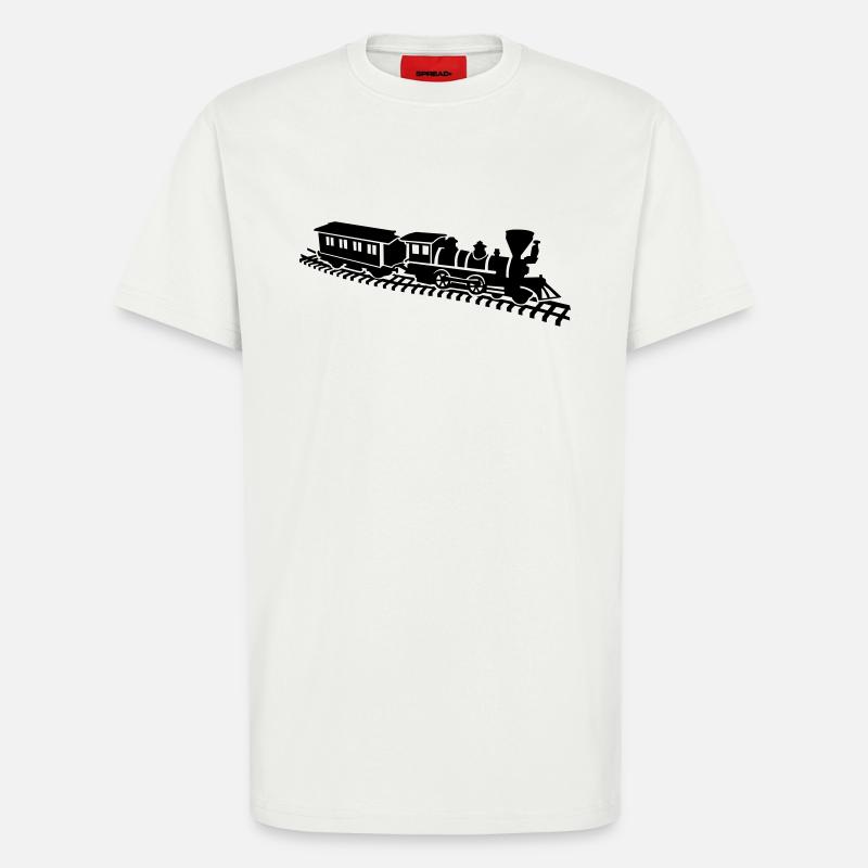 Modelleisenbahn - T-Shirt - made by SPREAD - OFF WHITE