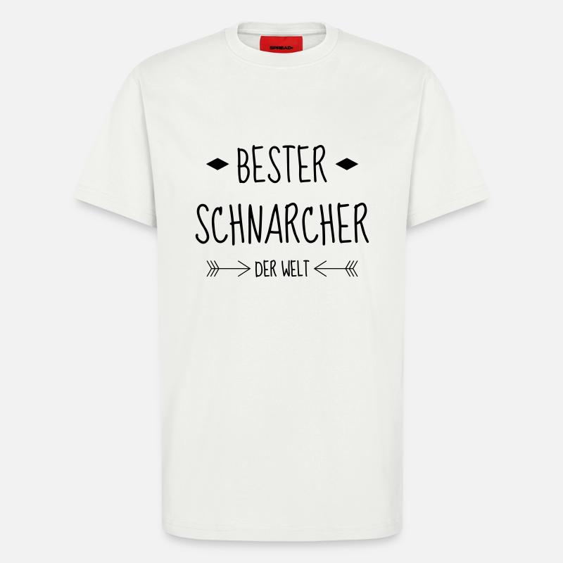 Schnarchen / Schnarcher / Schlaf / Schnarcherin - T-Shirt - made by SPREAD - OFF WHITE