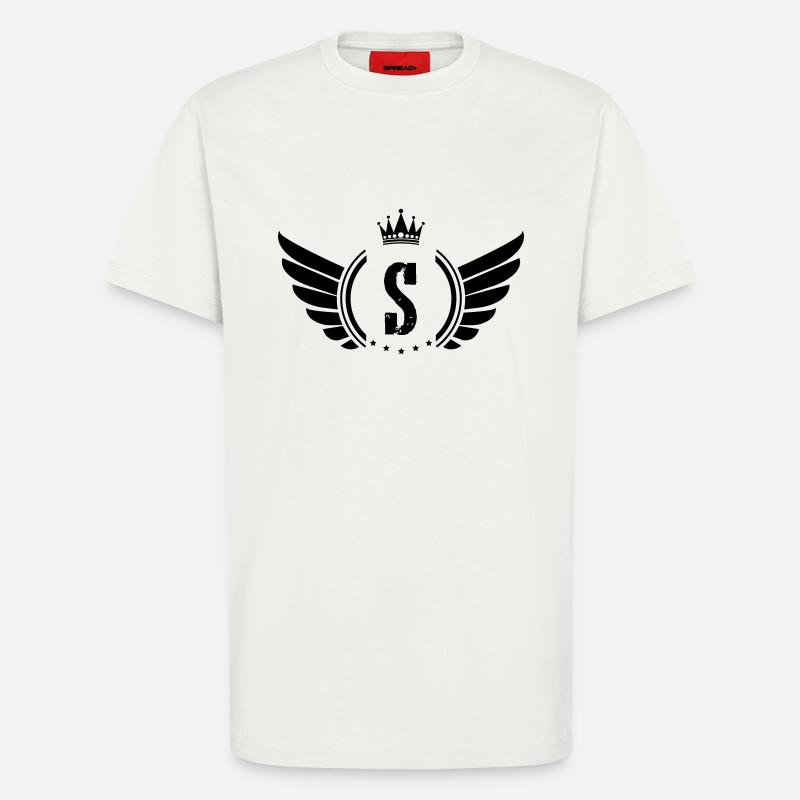 wappen s - T-Shirt - made by SPREAD - OFF WHITE