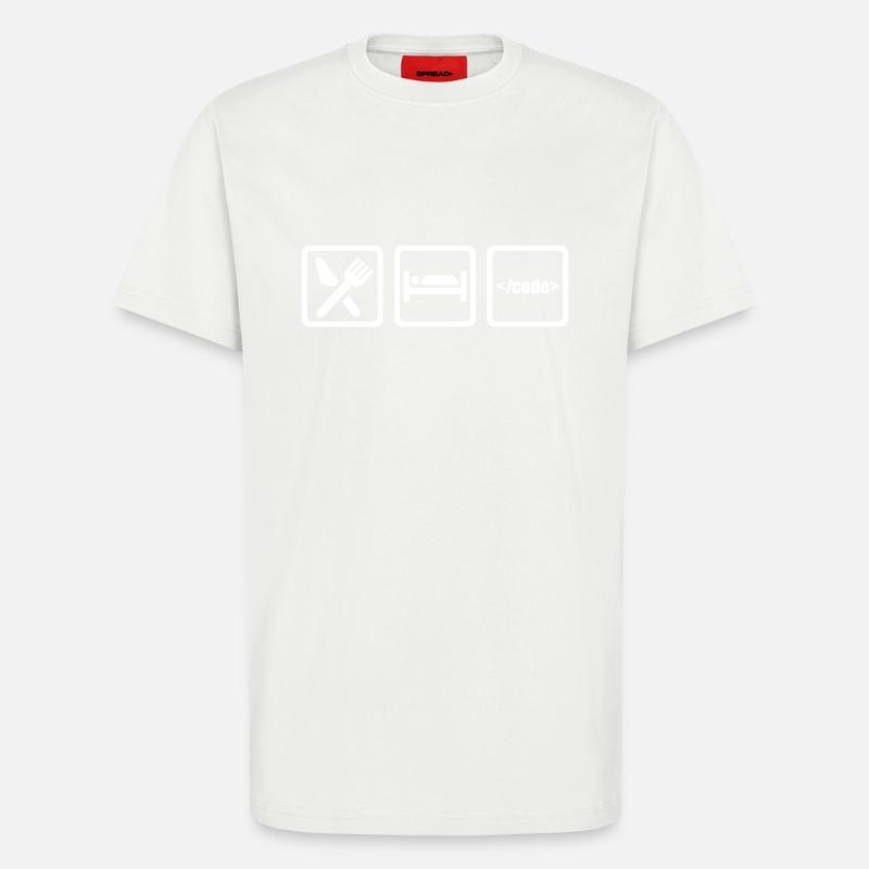 Programmierer - T-Shirt - made by SPREAD - OFF WHITE