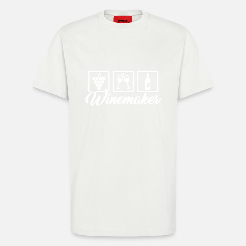 Winzer - T-Shirt - made by SPREAD - OFF WHITE