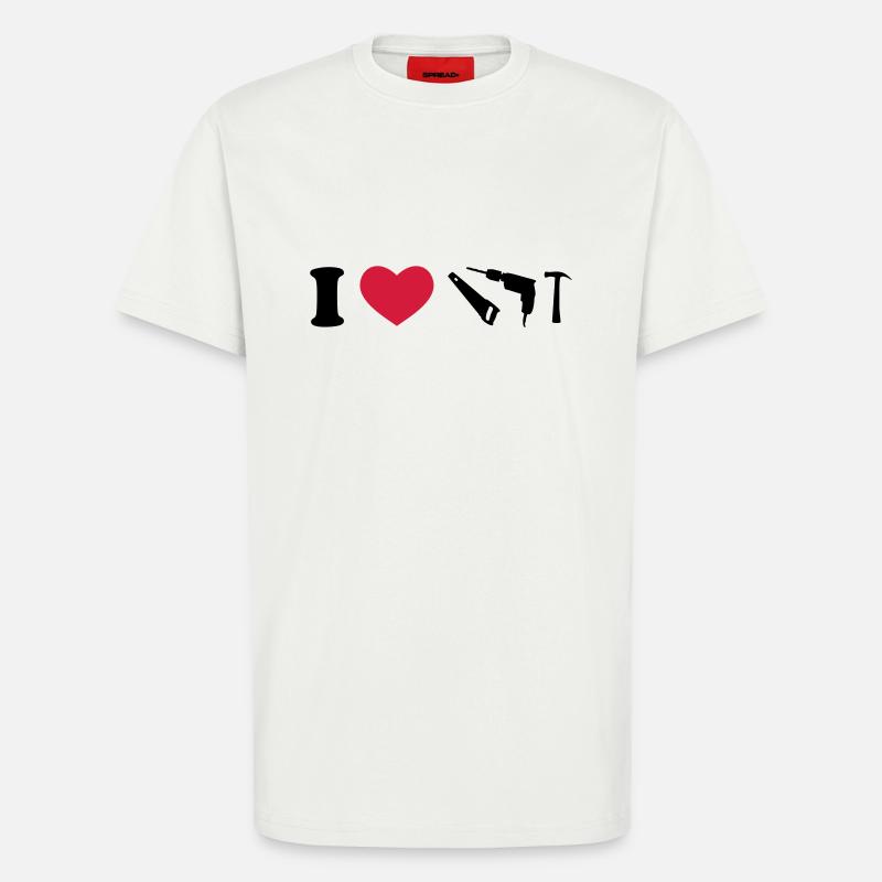 tools - T-Shirt - made by SPREAD - OFF WHITE