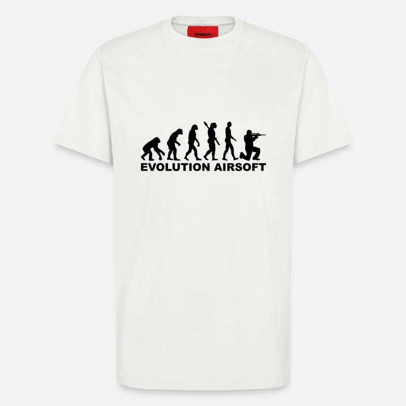 Evolution Airsoft - T-Shirt - made by SPREAD - OFF WHITE