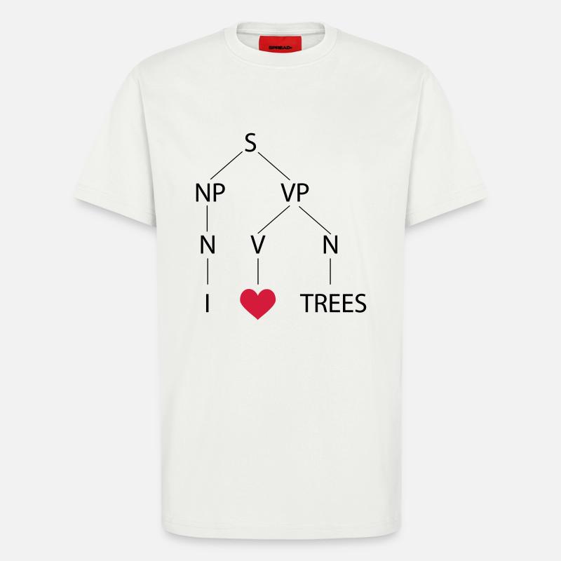 Syntax tree - T-Shirt - made by SPREAD - OFF WHITE