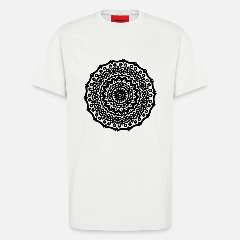 Mandala - T-Shirt - made by SPREAD - OFF WHITE