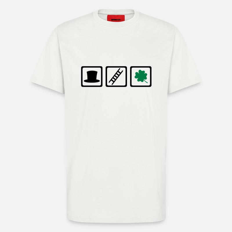 Chimney sweeper - T-Shirt - made by SPREAD - OFF WHITE