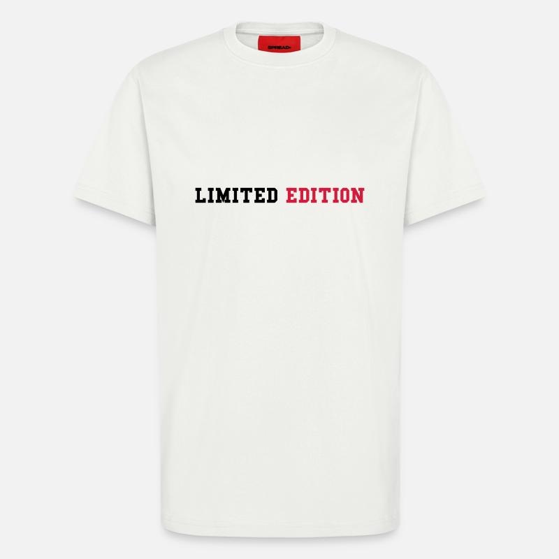 Édition limitée - T-shirt bio décontracté fabriqué en UE - OFF WHITE