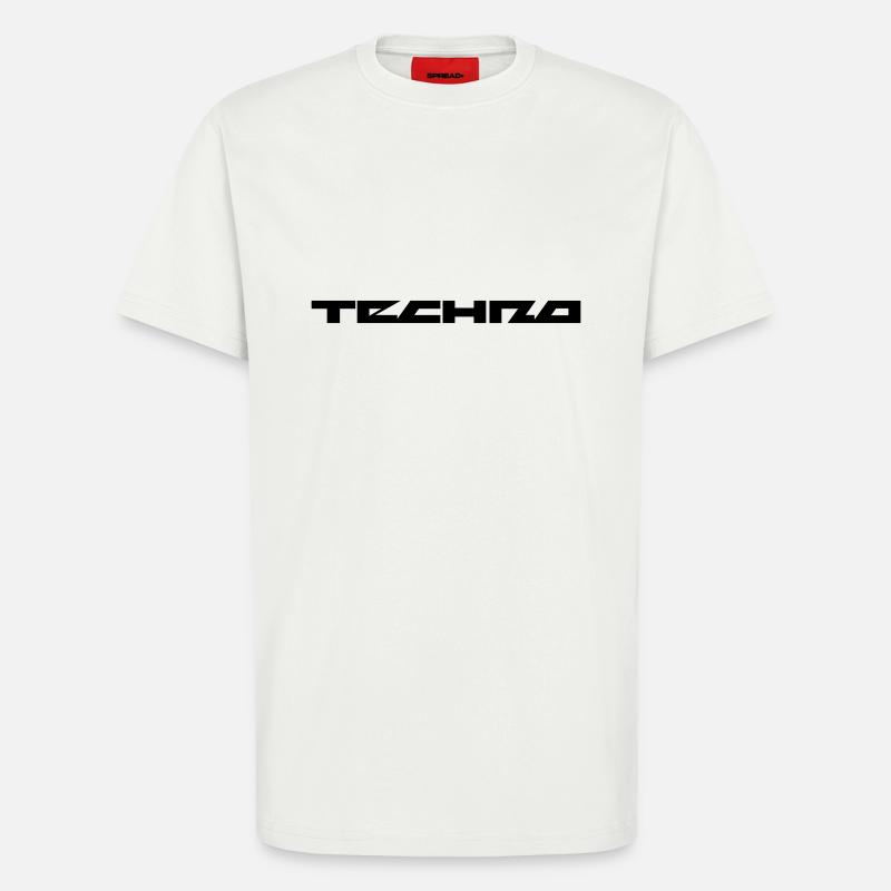 Techno Festival - T-Shirt - made by SPREAD - OFF WHITE