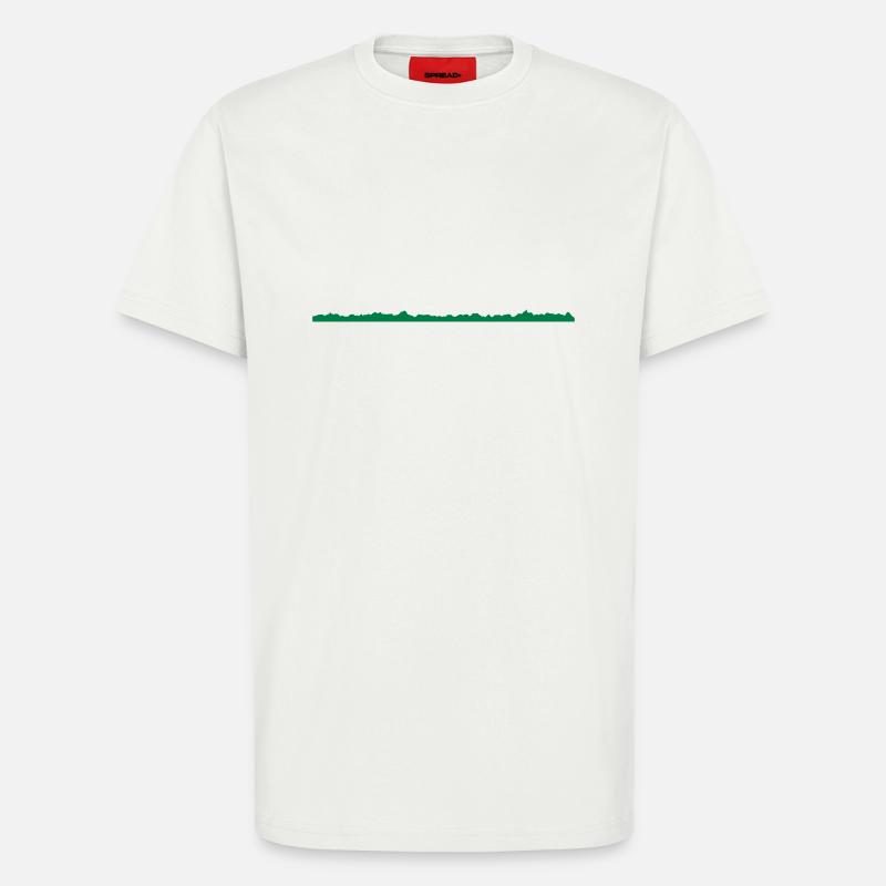 skyline - T-Shirt - made by SPREAD - OFF WHITE