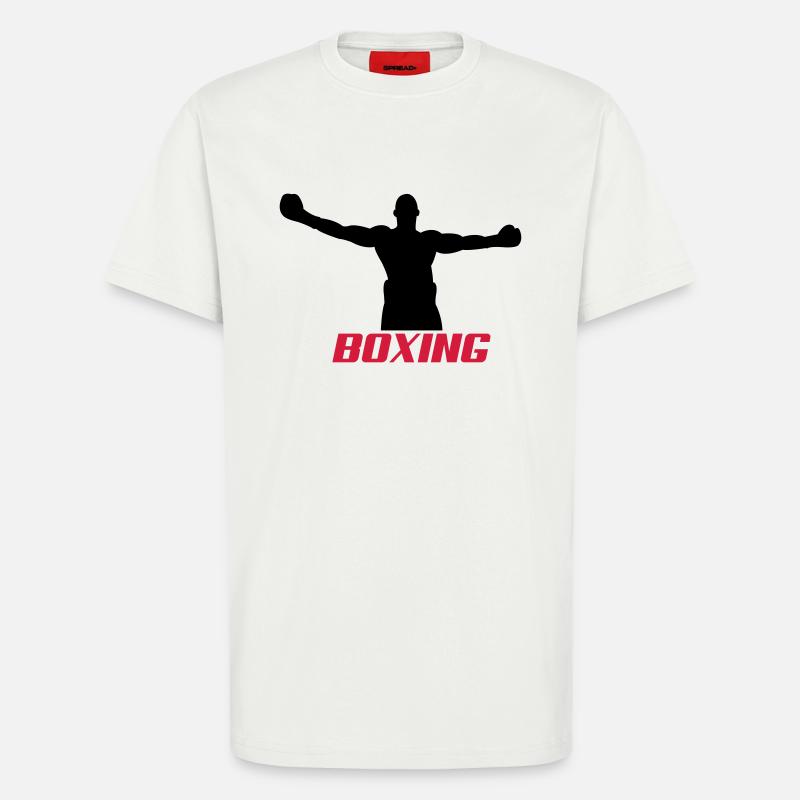 boxing2 - T-Shirt - made by SPREAD - OFF WHITE