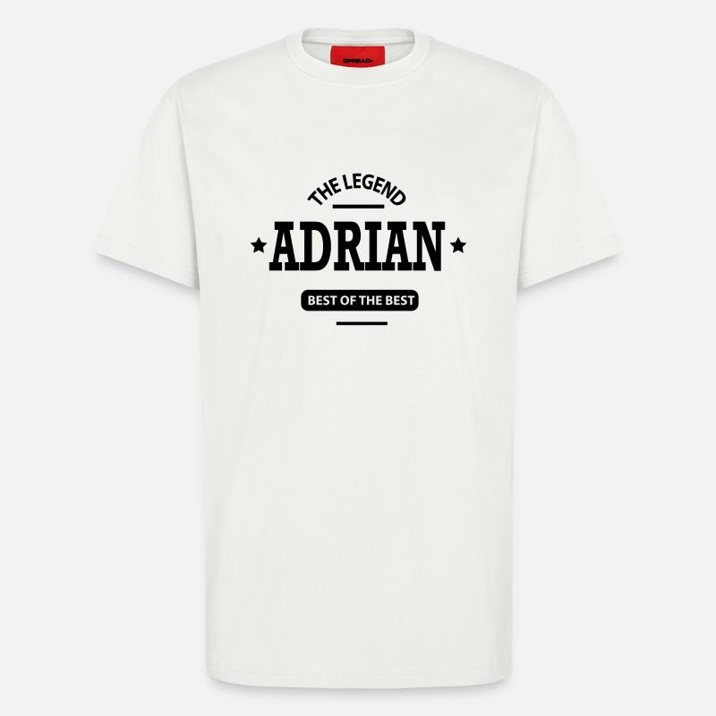 adrian - T-Shirt - made by SPREAD - OFF WHITE