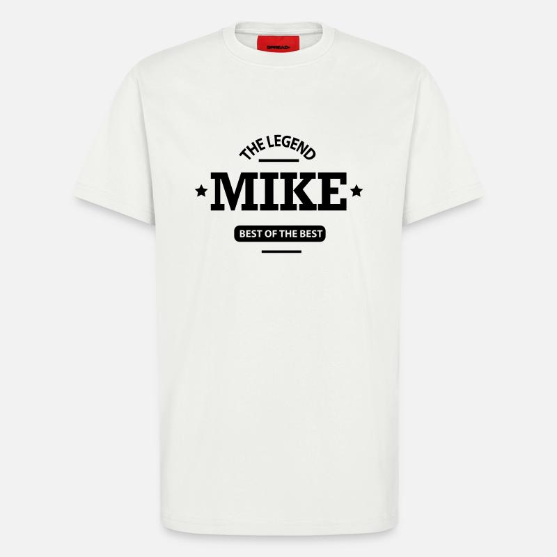 mike - T-Shirt - made by SPREAD - OFF WHITE