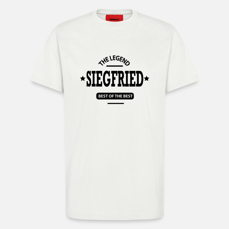 siegfried - T-Shirt - made by SPREAD - OFF WHITE