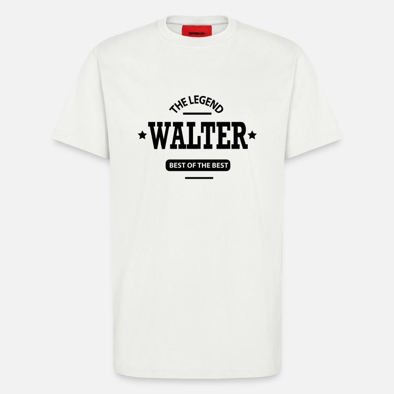 walter - T-Shirt - made by SPREAD - OFF WHITE