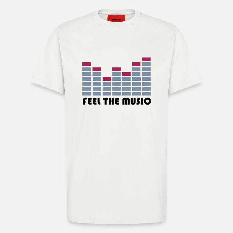 equalizer - T-Shirt - made by SPREAD - OFF WHITE