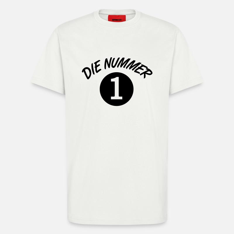 nummer1 - T-Shirt - made by SPREAD - OFF WHITE