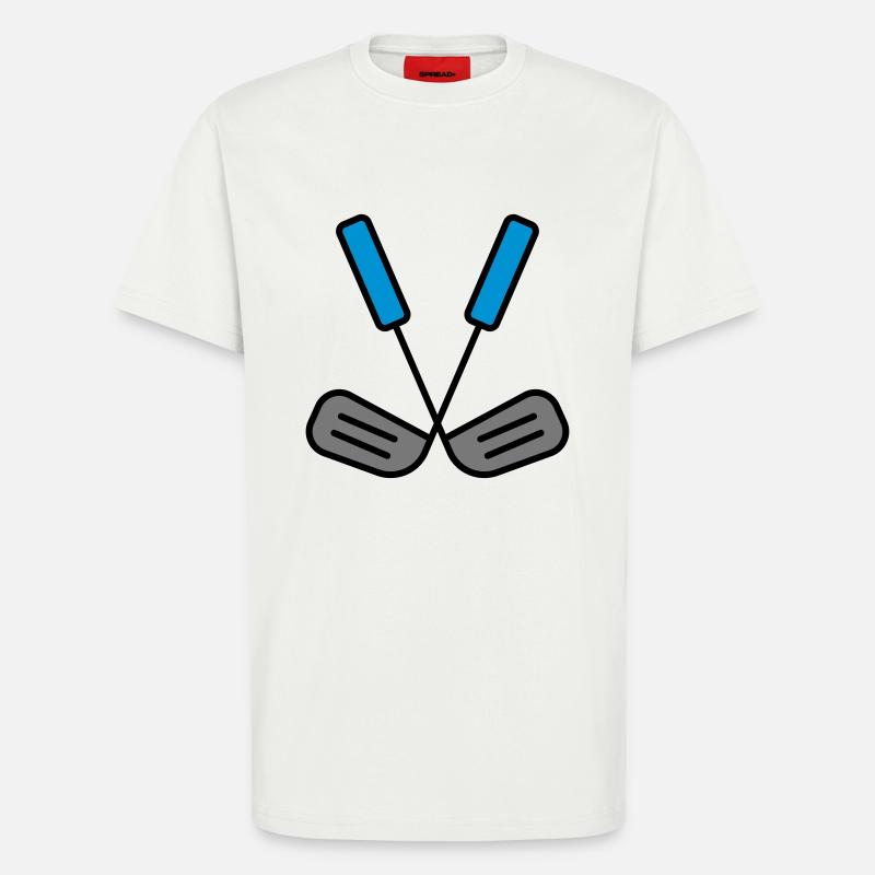 Golfschläger - T-Shirt - made by SPREAD - OFF WHITE