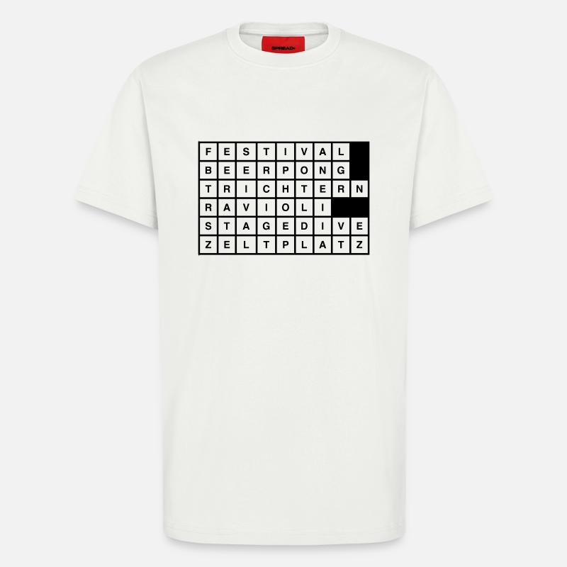 festivals2017 - T-Shirt - made by SPREAD - OFF WHITE