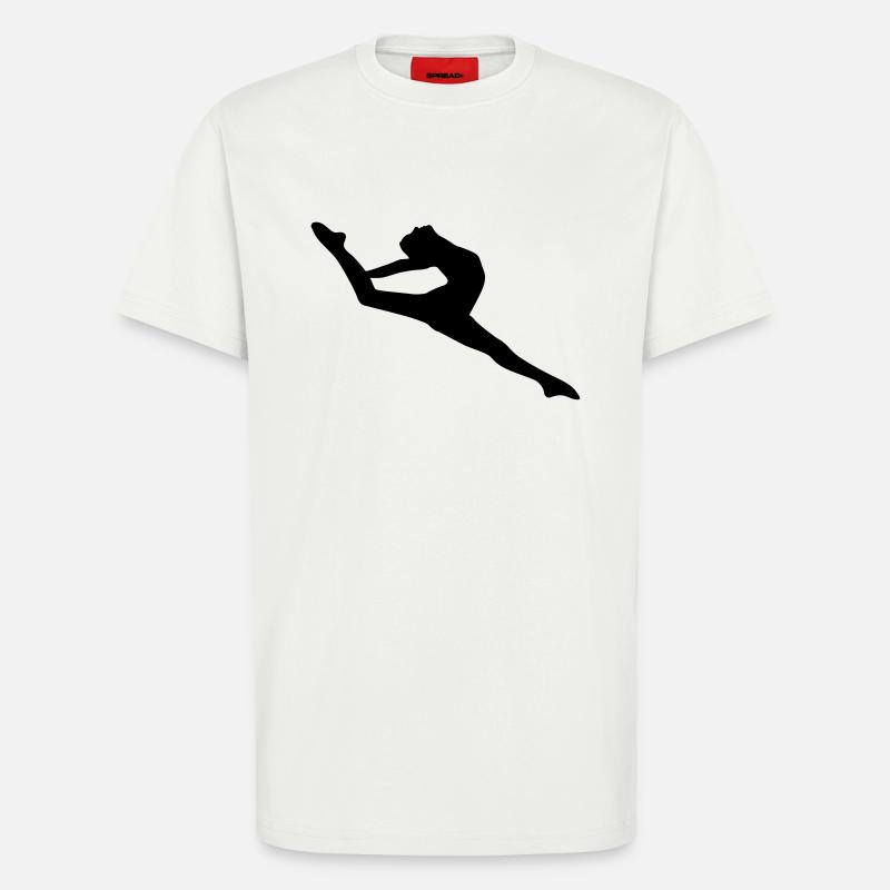 Vector Ballet dancer Silhouette - T-Shirt - made by SPREAD - OFF WHITE