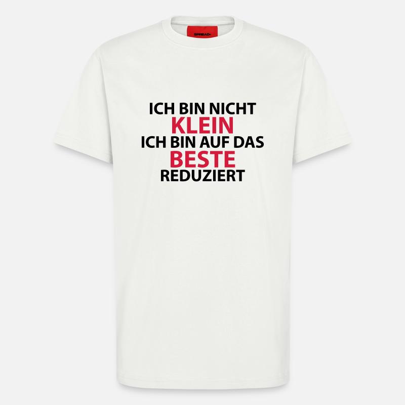 Ich bin nicht klein - T-Shirt - made by SPREAD - OFF WHITE