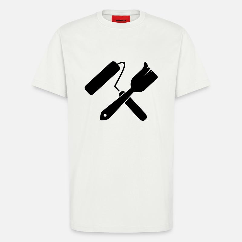 Lackierer Tools - T-Shirt - made by SPREAD - OFF WHITE