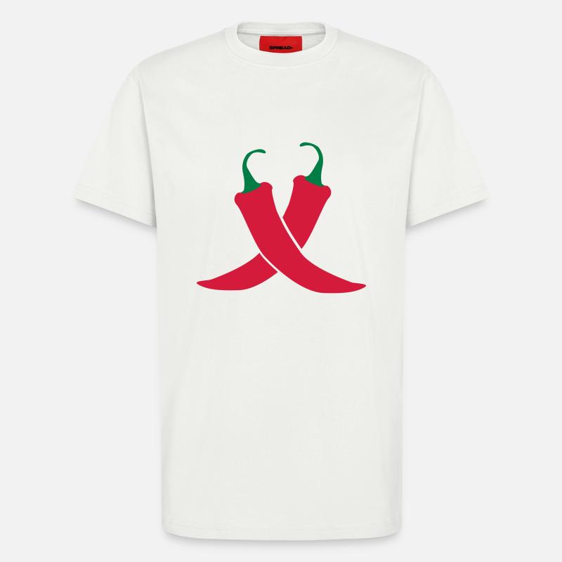 Chilli - T-Shirt - made by SPREAD - OFF WHITE