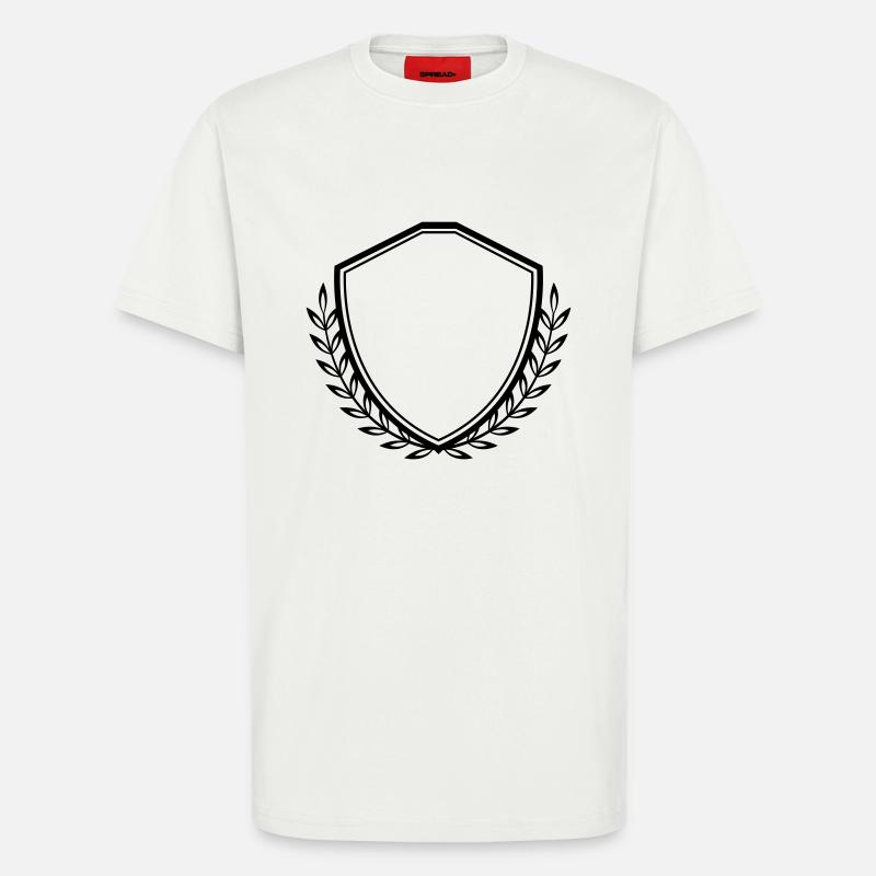 wappen crest - T-Shirt - made by SPREAD - OFF WHITE