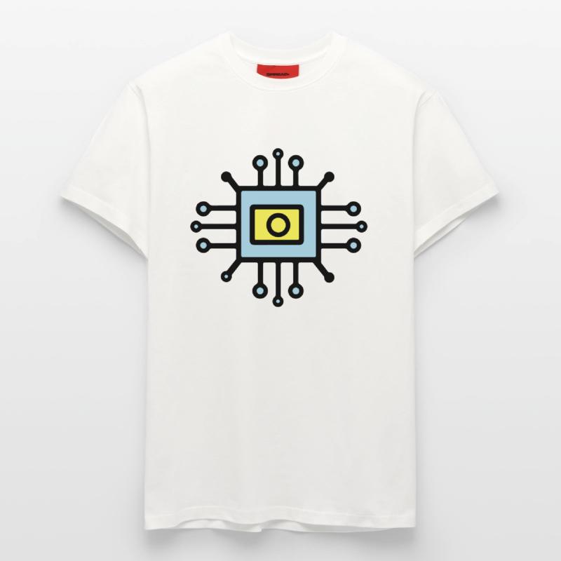 Chip Digital Computer Sensor T-Shirt - made by SPREAD