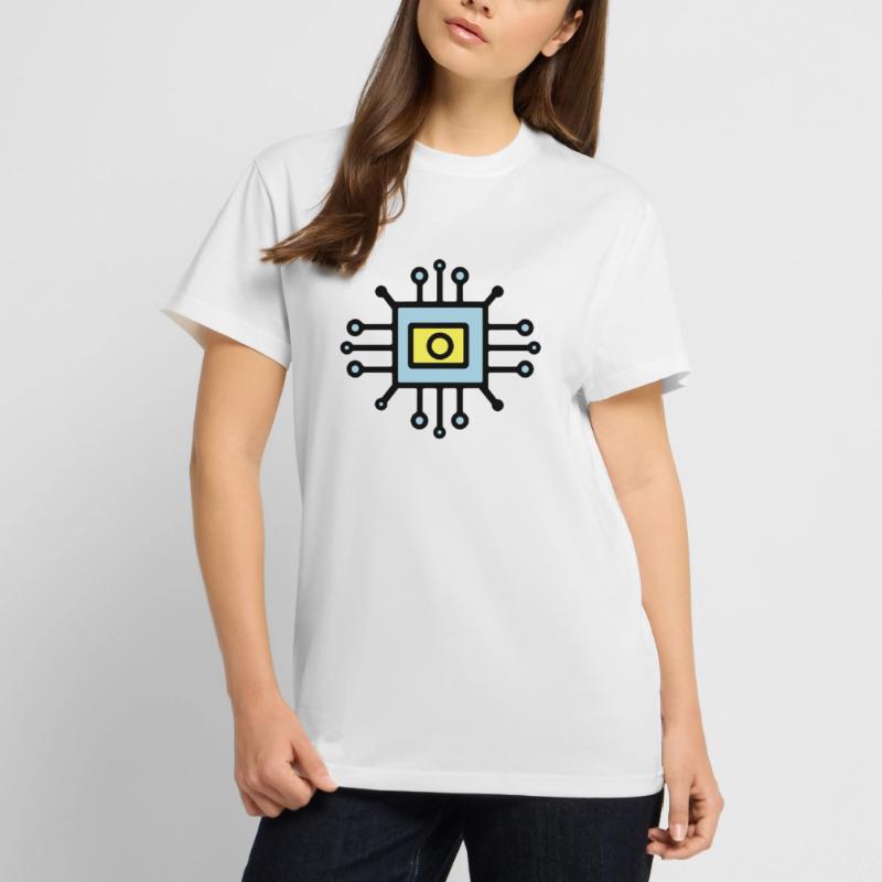 Chip Digital Computer Sensor T-Shirt - made by SPREAD