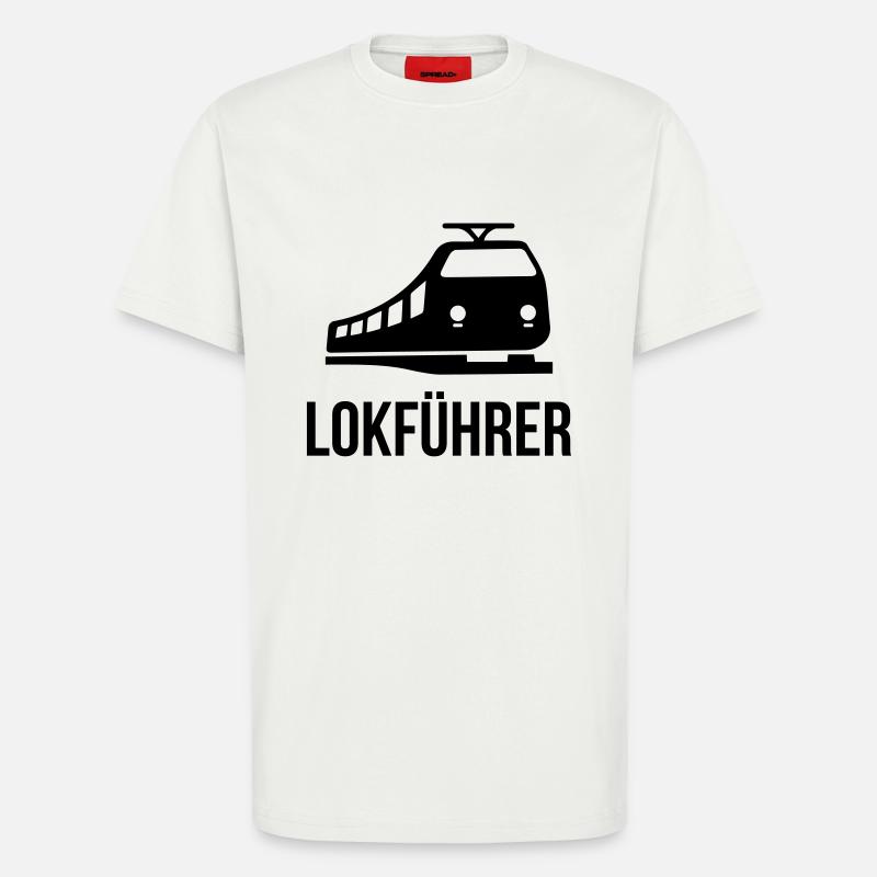 Lokführer - T-Shirt - made by SPREAD - OFF WHITE