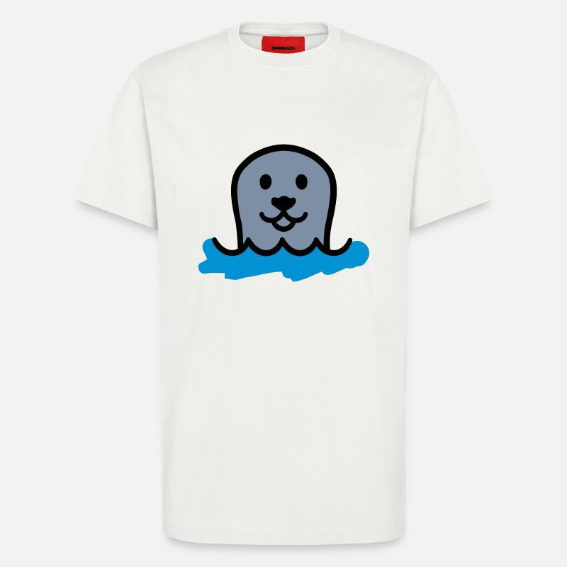 Robbe - T-Shirt - made by SPREAD - OFF WHITE