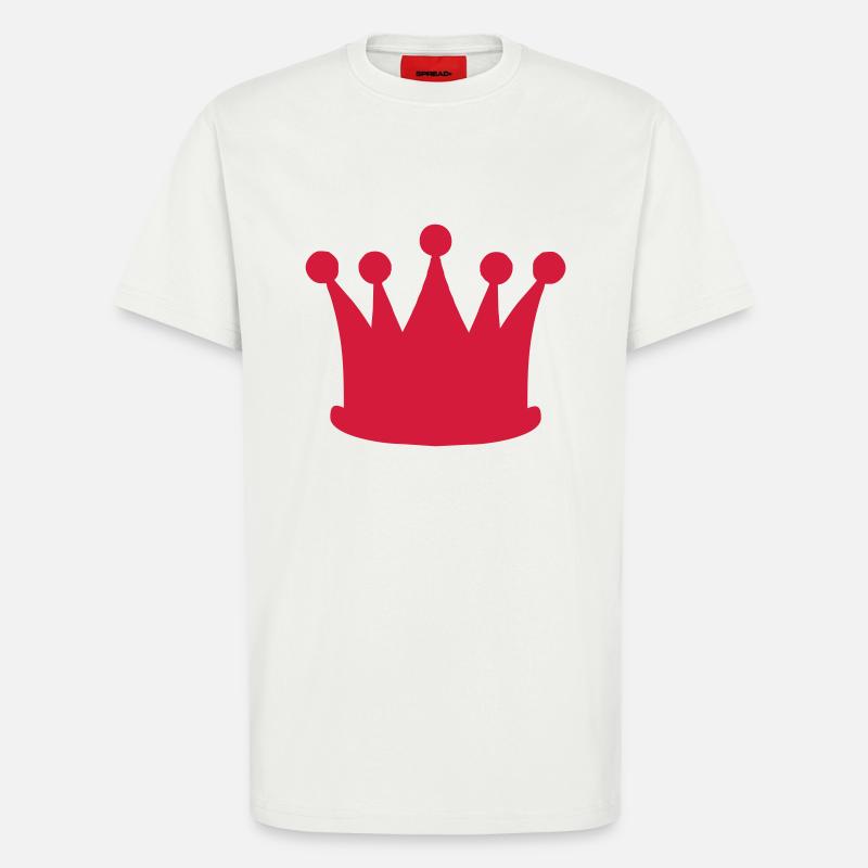 krone - T-Shirt - made by SPREAD - OFF WHITE
