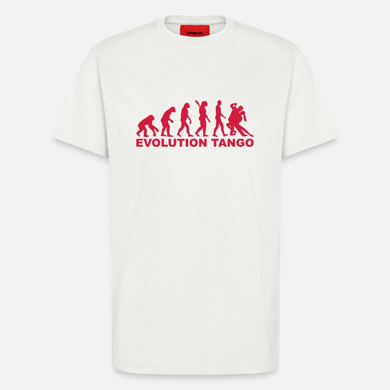 Evolution Tango - T-Shirt - made by SPREAD - OFF WHITE