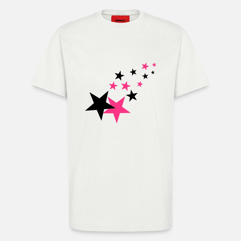 Sterne - T-Shirt - made by SPREAD - OFF WHITE