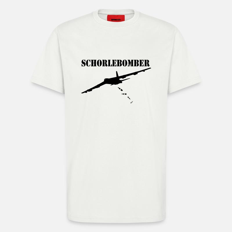Schorlebomber - T-Shirt - made by SPREAD - OFF WHITE